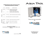 Aqua Trol Piscine hors terre automatisee par Goldline Controls