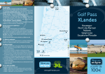 Golf pass XLANDES 2015