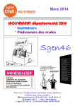 Journal Sgen46 mouvement 2014 - Sgen-CFDT Midi