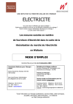 ELECTRICITE