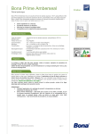 Fiche technique Bona Prime Amberseal