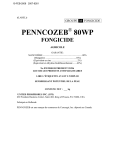 PENNCOZEB 80WP