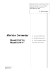 MINIVAC DESCRIPTION - Agilent Technologies