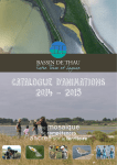 CATALOGUE D`ANIMATIONS 2014 - 2015