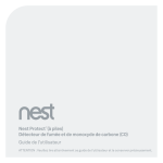 Nest Protect™(à piles) Détecteur de fumée et de