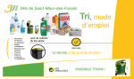 Tri, mode d`emploi - Saint-Maur-des