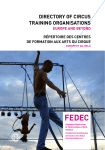 FEDEC directory of circus training organisation europe and beyond