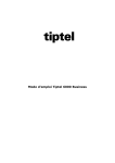 Mode d`emploi Tiptel 6000 Business