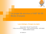 Projet de service AST 62-59