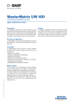 MasterMatrix UW 400