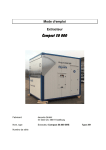 Mode d`emploi Extracteur Compact 50 000