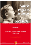 ANNEXE 3 Liste des projets CPER et CPIER 2015