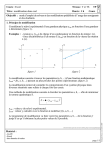 Cours : Excel Titre - Physique