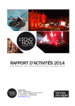 rapport d`activites 2014