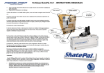 ProSharp SkatePal-Pro² - INSTRUCTIONS ORIGINALES