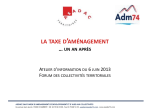 Document Taxe d`Aménagement