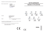 model hotte aspirante manuel d`utilisation