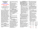 Teste HIV 1/2 – Cassette (sang entier)