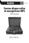 votre nouveau tourne-disque valise et enregistreur mp3