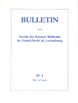 BULLETIN - Société des Sciences Médicales