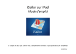 iSailor sur iPad