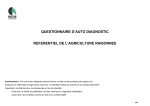 questionnaire d`auto diagnostic referentiel de l`agriculture raisonnee