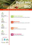 Point Info Bio 04-05/2013 - Chambre d`agriculture de Haute