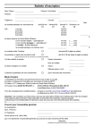 Bulletin d inscription