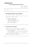 FICHE DE DONNEES DE SECURITE MATERIEL Page : 1/8 MSDS