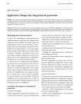 Application clinique des cinq points de protection