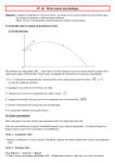 TP 10: Mouvement parabolique