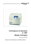 2-16P Mode d`emploi - Fisher UK Extranet