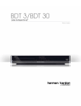 BDT 3/BDT 30 - Harman Kardon