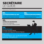 Le guide du secrétaire 2013.indd