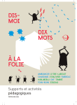 à la fOlIe DIS- MOI DIX MOTS - La langue française en fête
