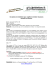 descriptif et fiche d`incscription