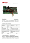 Carte CTCZ3 (version luxe) compatible CAME ZA3