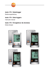 testo 176 · Datenlogger testo 176 · Data loggers testo