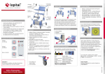 Carte d`instruction Elexo Chaise de douche