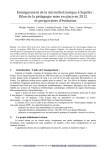 - J3eA, Journal sur l`enseignement des sciences et