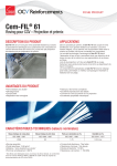 Cem-FIL® 61 - OCV Reinforcements