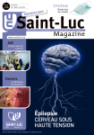Magazine - Cliniques universitaires Saint-Luc