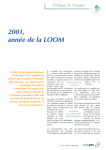 2001, année de la LOOM