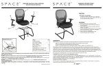 2305/2405 visitors chair warning feature warranty