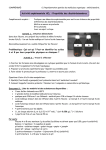 Activité expérimentale AE2 : Propriétés des diastéréoisomères