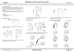Adaptateur universel pour prise secteur Mode d`emploi