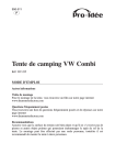 Tente de camping VW Combi