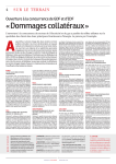 « Dommages collatéraux » - Droits des usagers des services publics