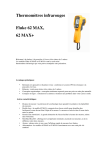 Thermomètres infrarouges Fluke 62 MAX, 62 MAX+