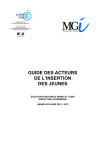 Guide 2012-2013 des acteurs de l`insertion des jeunes en M…